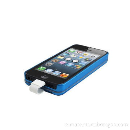 Detachable magnetic power bank slim shell case for iPhone 5/5S